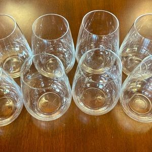 Schott-Zwiesel Crystal 4 7/8" Stemless Wine Glasses Set of 8